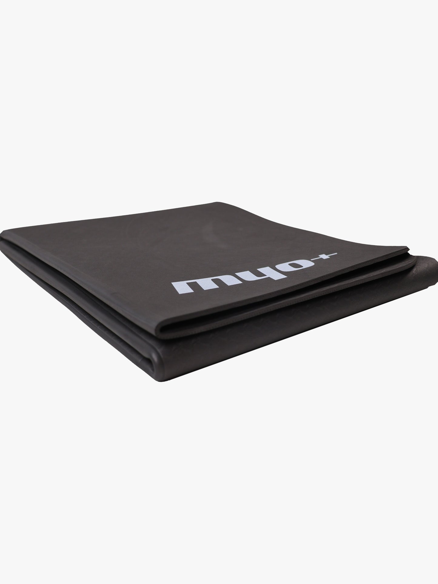 Myo+ Fold Mat Black Side View Folded