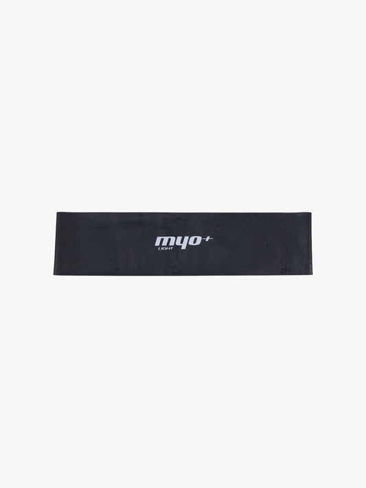 MyoBand Flex Light resistance mini band by Myo+ for glute activation, mobility, and warm-up routines
